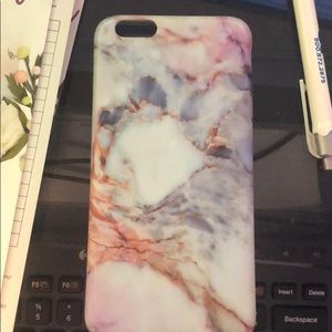Multi color marble iPhone case